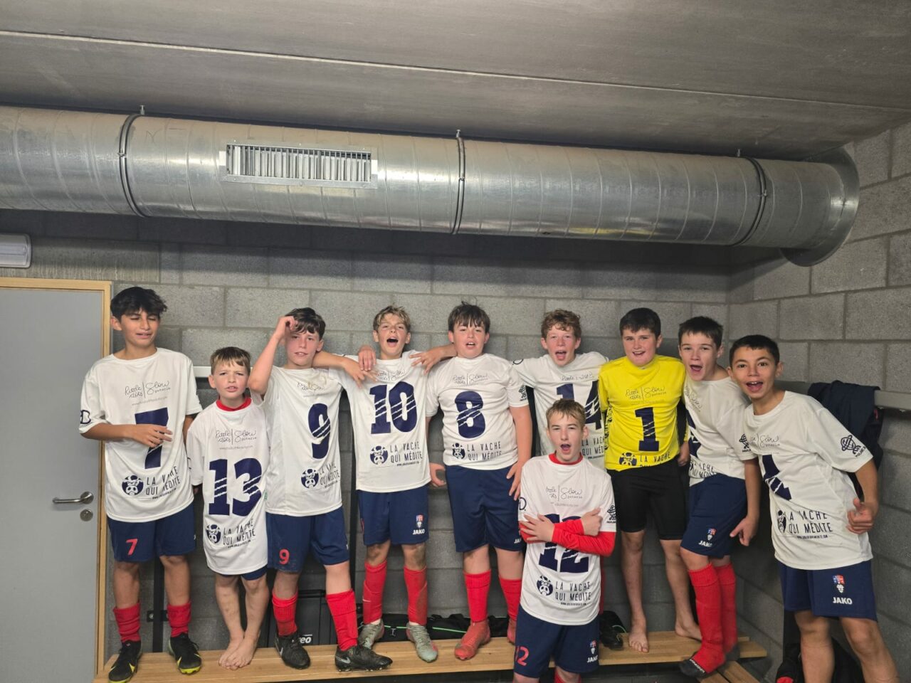 Héroïques dans l’adversité : Nos U14 ramènent une victoire de caractère d’Oupeye !